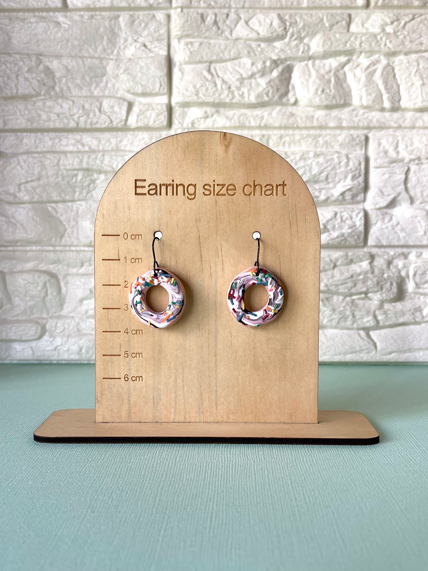 'Neapolitan Donut' Dangles
