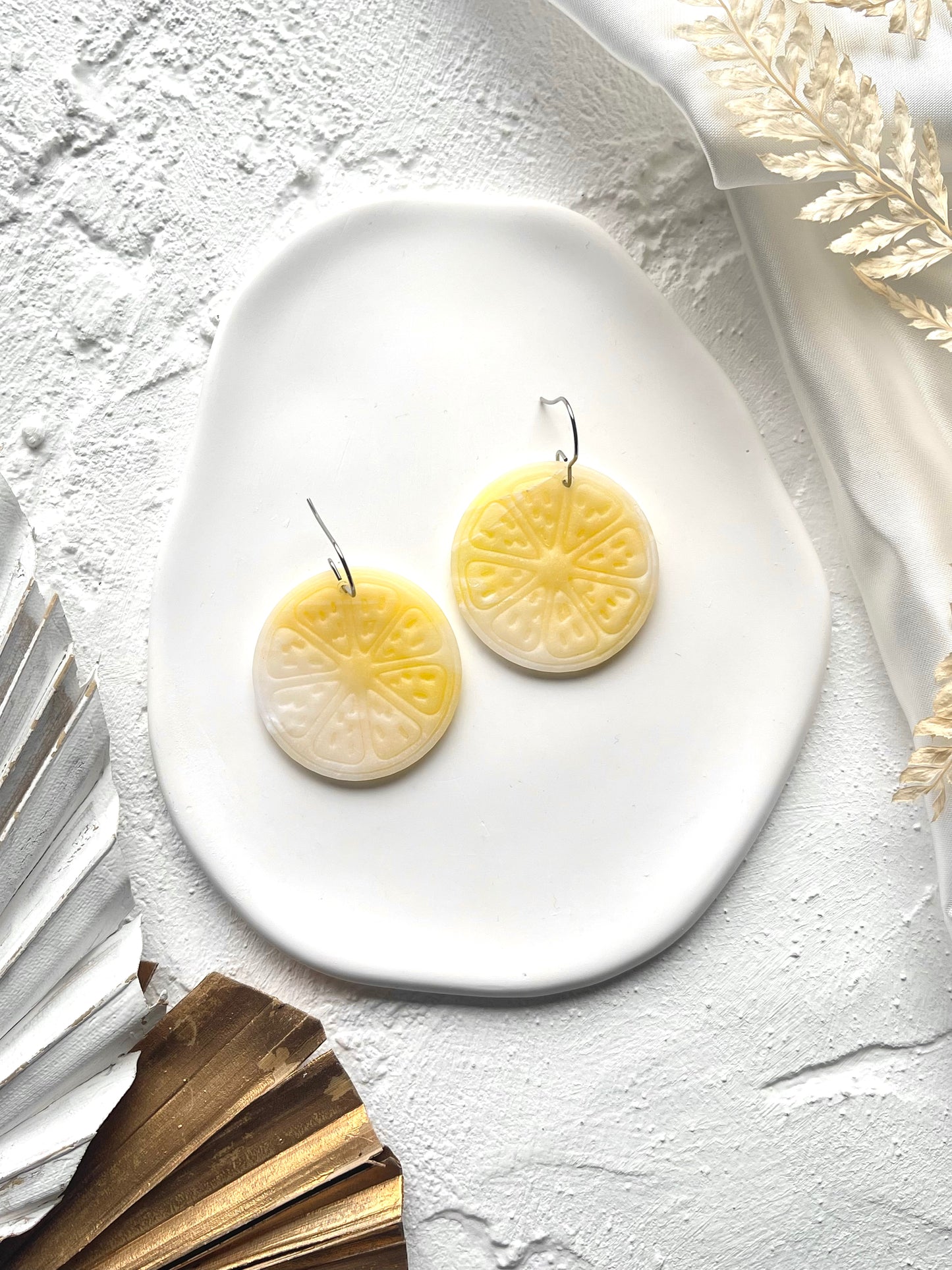 'Lemons & Oranges' Lemon Dangle