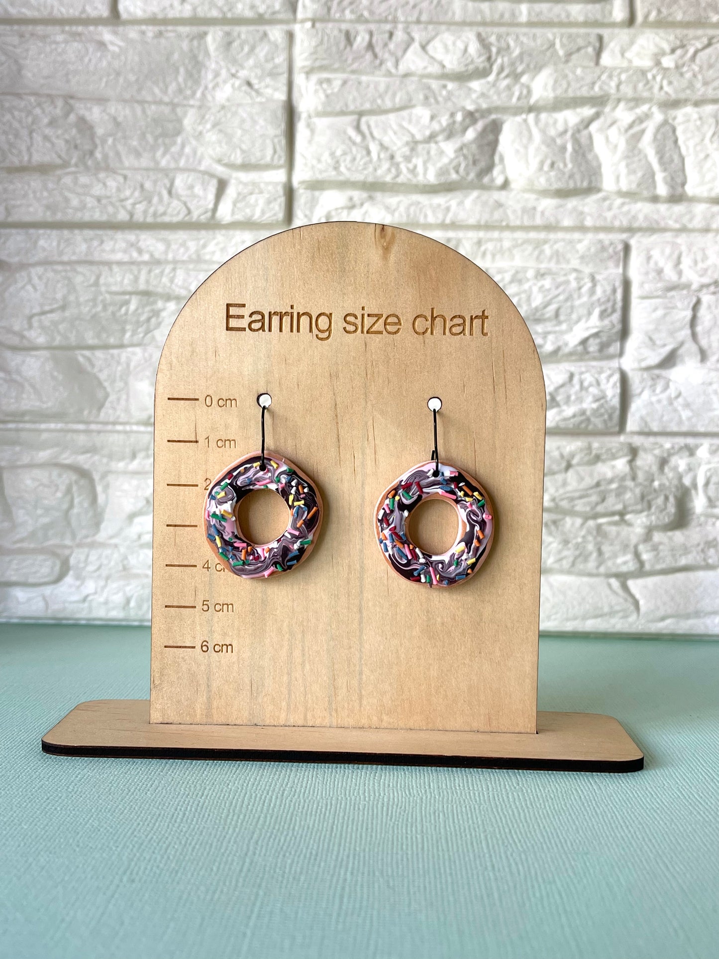 'Neapolitan Donut' Dangles
